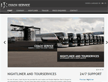 Tablet Screenshot of coachservice.com